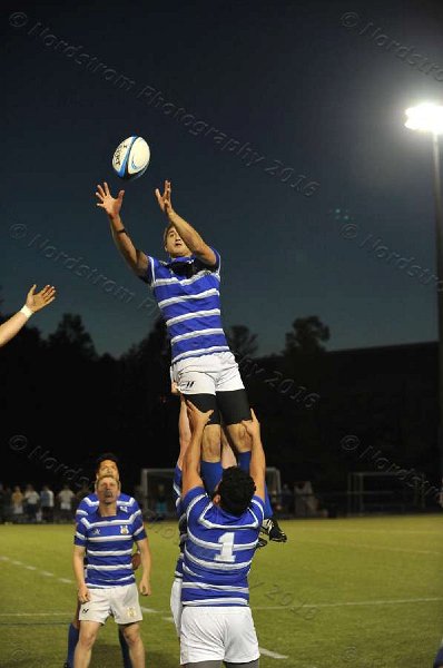 Wheaton Men\'s Rugby vs Mass Maritime.  Photo by Keith Nordstrom